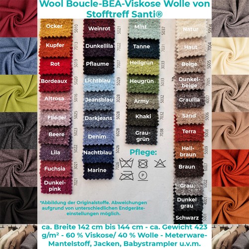 Wool boucle bea viskose wolle - boucle-bea-viskose,