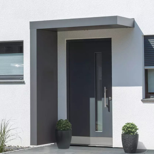 Gutta vordach haustür grau - gutta,