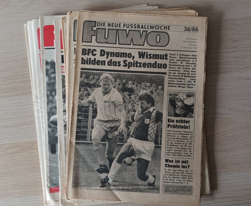 Fußballwoche fuwo ddr - fußballwoche, 22