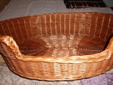 Hundebett Haustierbett Hundemöbel Hunde Hundekorb Natur Weide