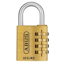 ABUS Zahlenschloss 165 Messing