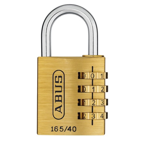 Abus zahlenschloss 165 messing - 165,