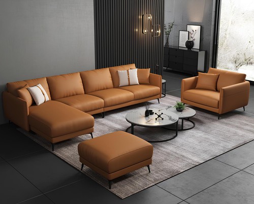 Ecksofa sessel ledersofa - ecksofa,