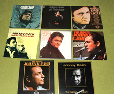 JOHNNY CASH  - Vinyl LP Sammlung,Konvolut -  8x rare LP !!!   / elvis, Jerry lee