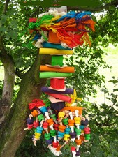 Papageienspielzeug   Big  Parrot Tree  Für unsere großen Zerstörer  ca.60cm