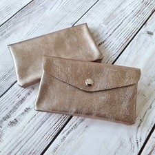 ECHT LEDER ★ DAMEN GELDTASCHE GELDBÖRSE PORTEMONNAIE BÖRSE GELDBEUTEL CLUTCH NEU
