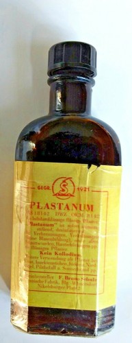 Vintage plastanum flasche - vintage, plastanum-flasche