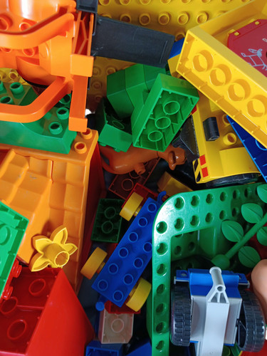 Konvolut lego duplo 3 kg - konvolut, ca.