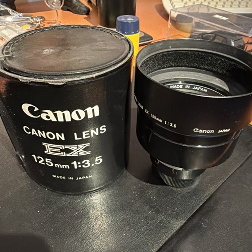 Canon lens 125mm 3 5 - lens, 1:3.5