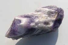 Chevron Amethyst aus Marokko