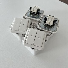 NEU! 4 Stück. Rolladenschalter Jalousietaster Rohrmotor Schalter UP Aufputz