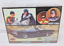 POLAR LIGHTS BATMOBILE MIT RESIN FIGUREN BATMAN + ROBIN  1:25