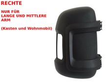 SPIEGEL KAPPE ABDECKUNG RECHTS - LANGEN ARM FÜR FIAT DUCATO 06- JUMPER BOXER