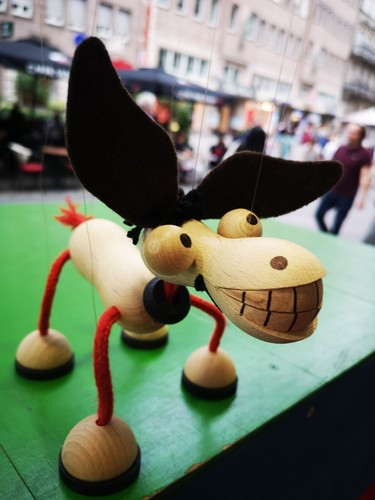 Krappets marionette esel - krappets,