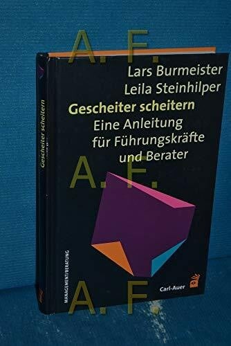 Gescheiter scheitern eine - scheitern:,