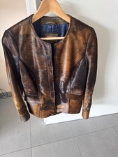 Lederjacke aus Hirschleder
