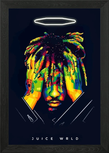 Juice wrld pop art portrait - juice,