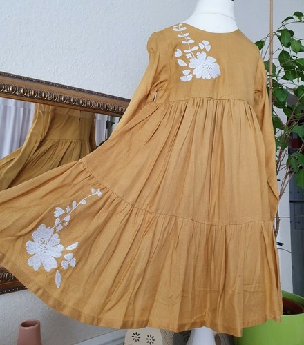 Mädchen kleid langarmkleid - kleid,