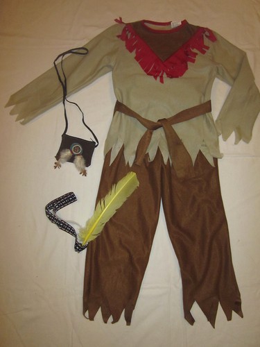 Indianer kostüm feder - indianer, kostÜm+