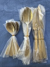 Besteck Set , Messing, 16tlg