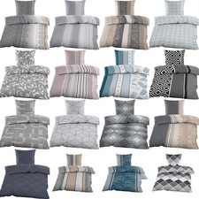 Biber Baumwolle Bettwäsche Bettgarnitur Bettbezug 2-tlg. 4-tlg. 135x200 +80x80