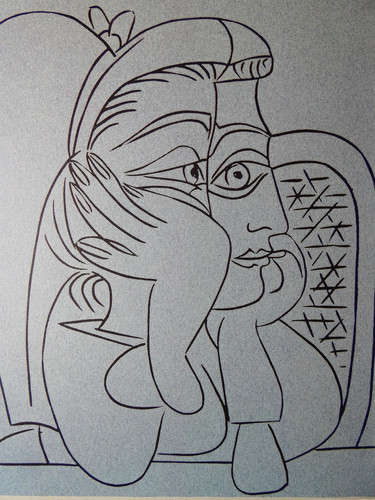 Pablo picasso linolschnitt - picasso,,