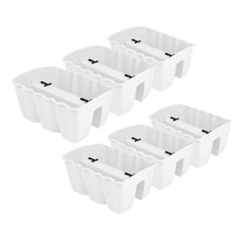 6x Blumenkasten 40cm