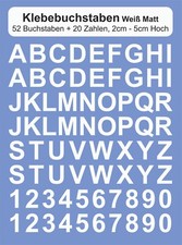A-Z Klebebuchstaben +