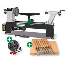 Drechselbank Drechselmaschine drechseln Holzstar DB 460 XL Vario *Aktions-Set 2*