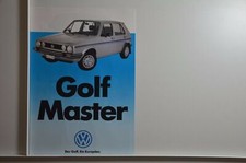VW Volkswagen Golf 1 Master