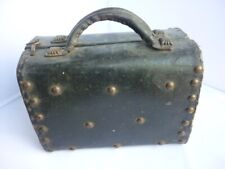 antike alte Ledertasche/Koffer