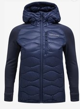 Peak Performance Hybrid Damenjacke Gr. L blau