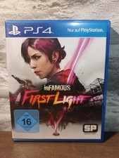 Ps4 Spiel: inFamous First Light (Sony PlayStation 4) CD Ohne Kratzer 