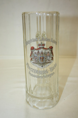 Alter glas bierkrug - -, "