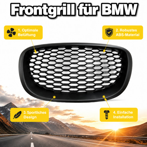 Frontgrills glänz schwarz - frontgrills,