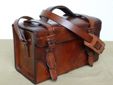 Vintage Koffer Ledertasche