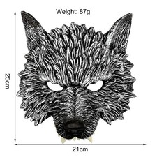 3D Wolf Maske