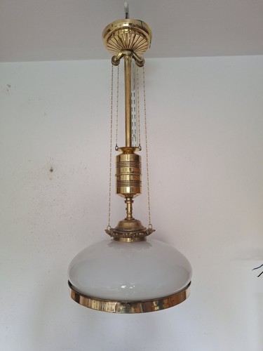 Alte lampe zuglampe - zuglampe,, messing