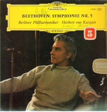 LP Beethoven (Karajan) Symphonie Nr.5 NEAR MINT Deutsche Grammophon Gesellsch