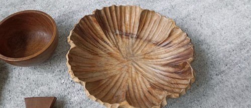 Holzschale naturholz - holzschale,