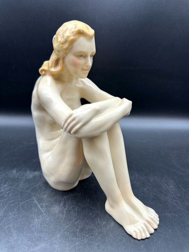 Porzellan figur ens frau - figur,