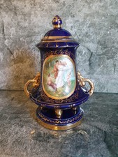 Antike Ernst Wahliss Deckelvase, Wien, Vase,  Jugendstil, Urnenvase - RAR