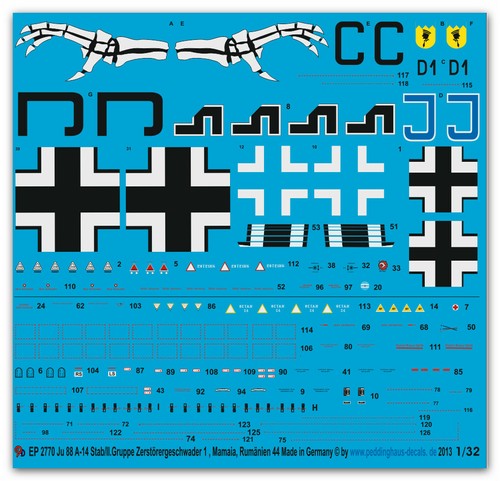 Peddinghaus decals 2770 - peddinghaus-decals, 1/32