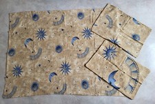 Baby-Biber Bettwäsche-Set "Sonne, Mond und Sterne"**3- teilig**40/60**100/135