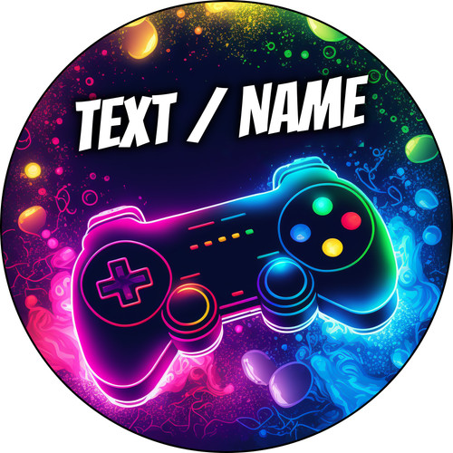 Gamer tortenbild aufleger - gamer,