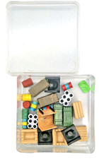 22 teiliges LADEGUT Konvolut Egger Bahn Holz, Kohle, Fässer, Milchkannen, Kisten