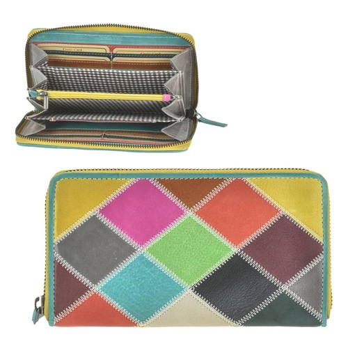 Portemonnaie leder 18x10cm - portemonnaie,