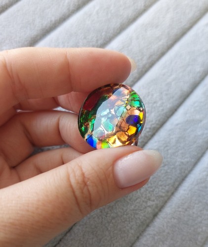 Murano glas ring bunt - glas,