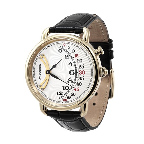 Future funk herren armbanduhr - future,