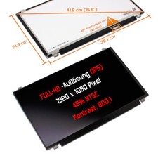 15,6" LED Display matt passend